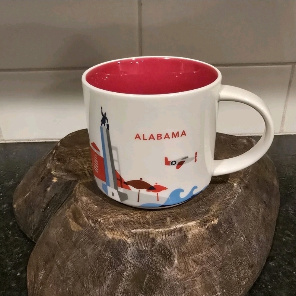 Starbucks Alabama You Are Here Collection Coffee Mug